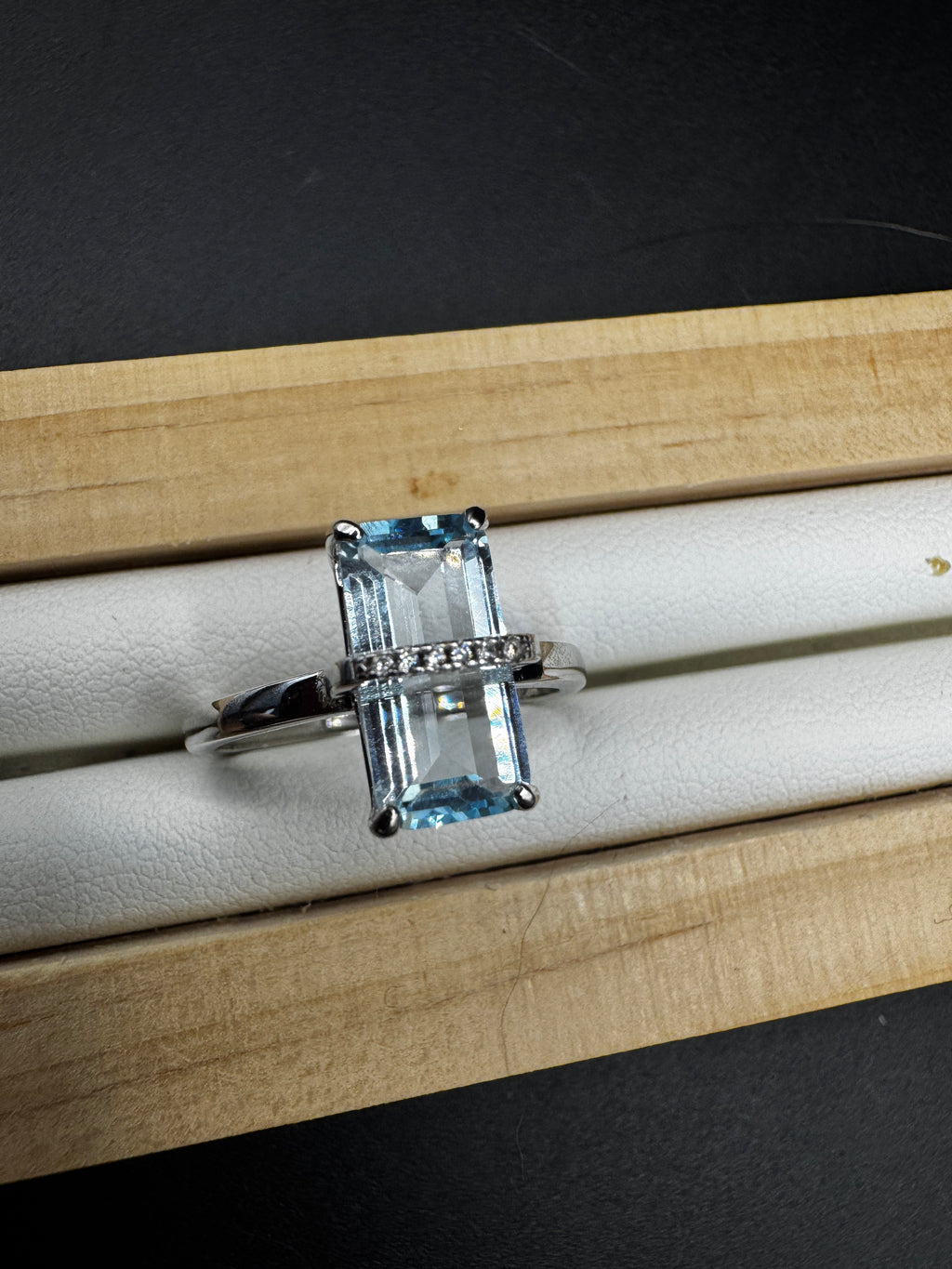 Blue Topaz Ring