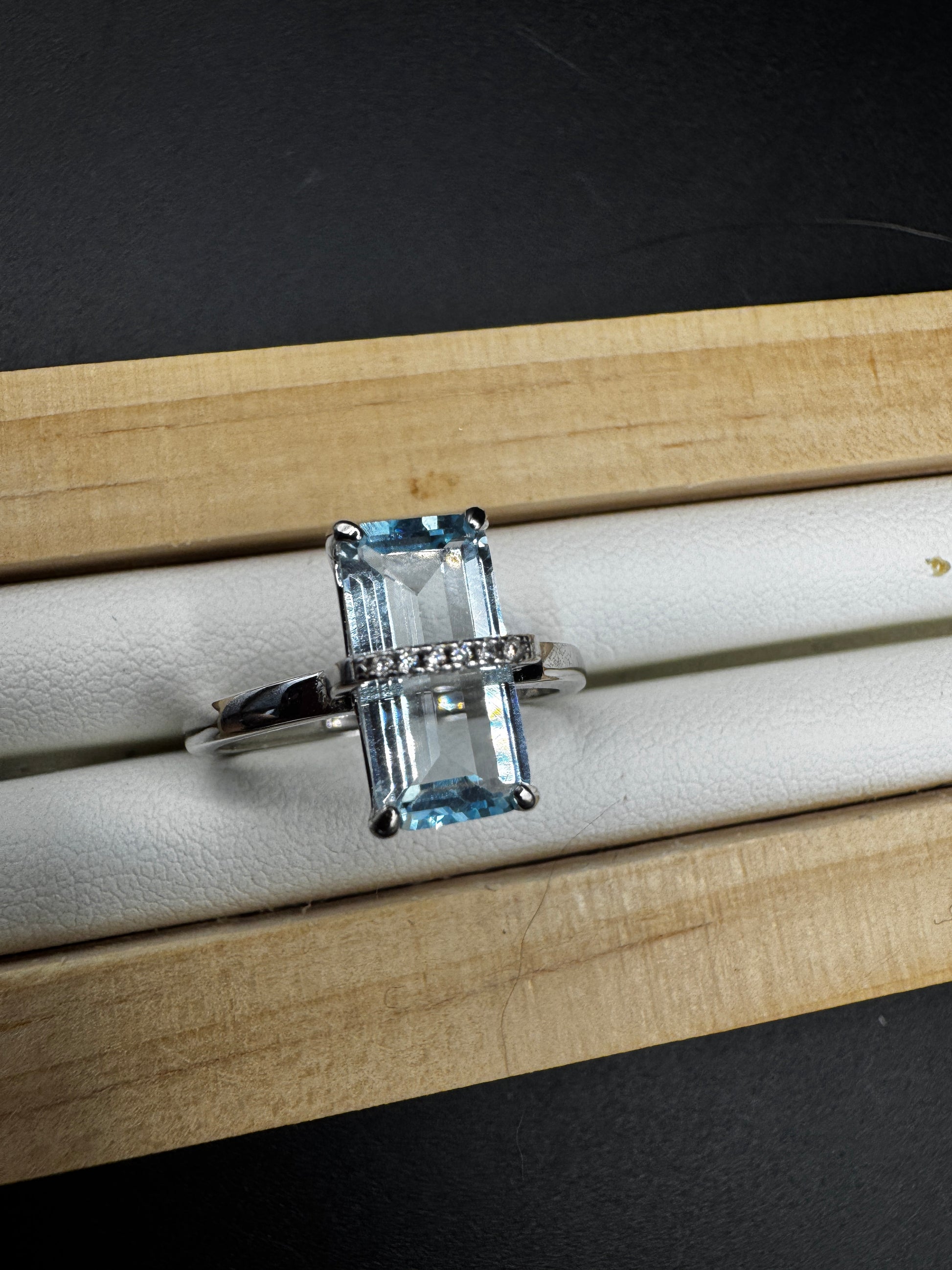 Blue Topaz Ring