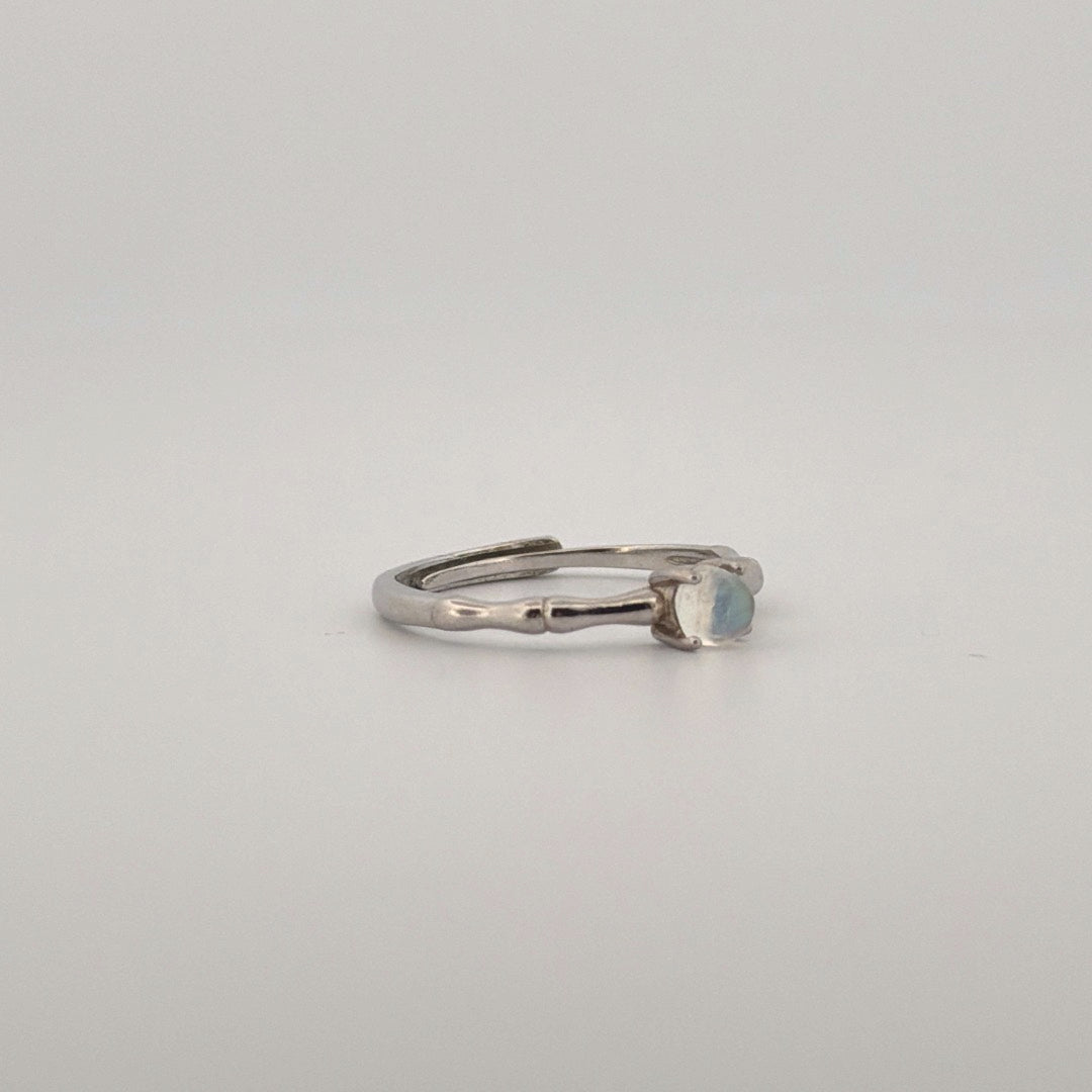 Moonstone S925 Adjustable Ring