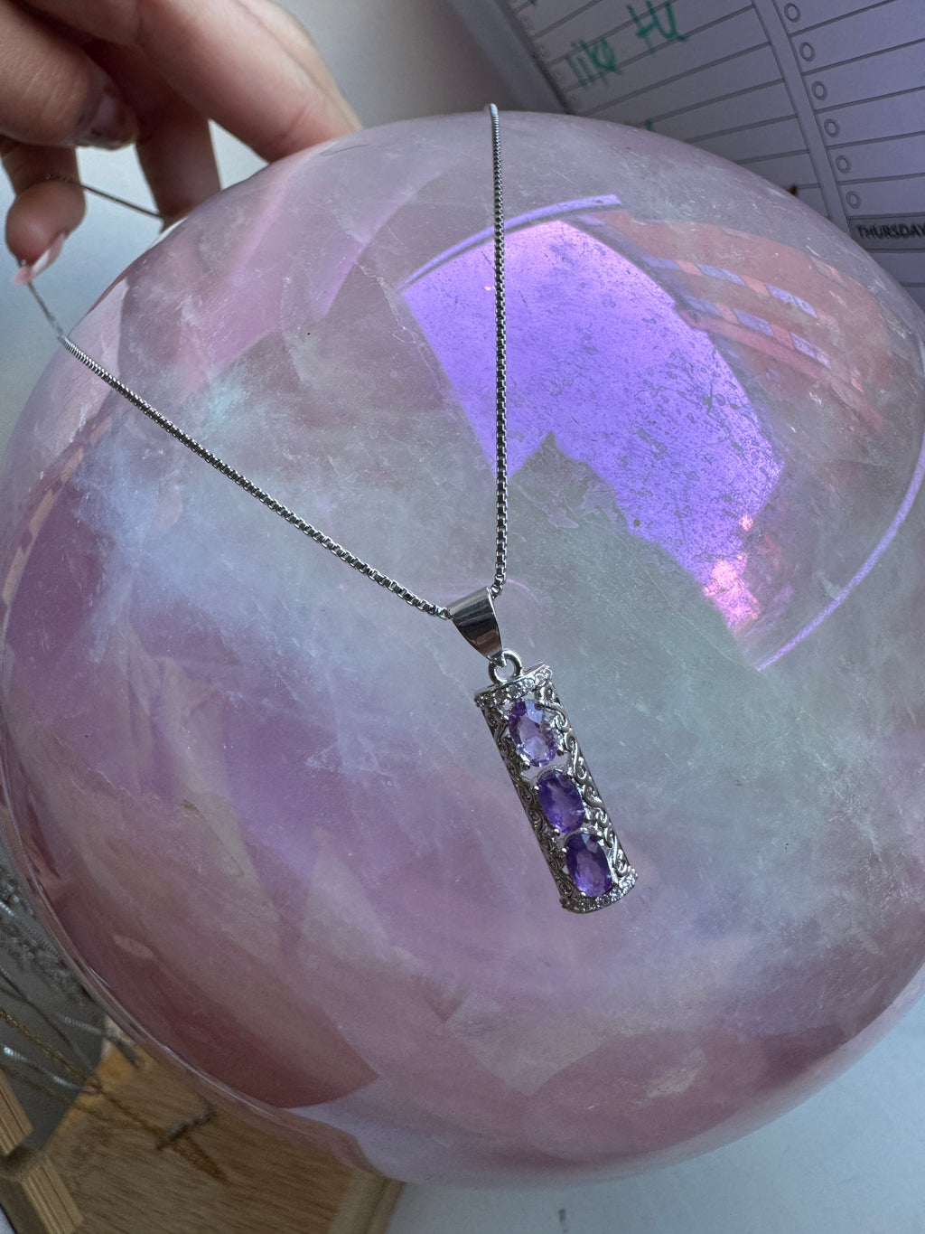 Amethyst S925 Necklace