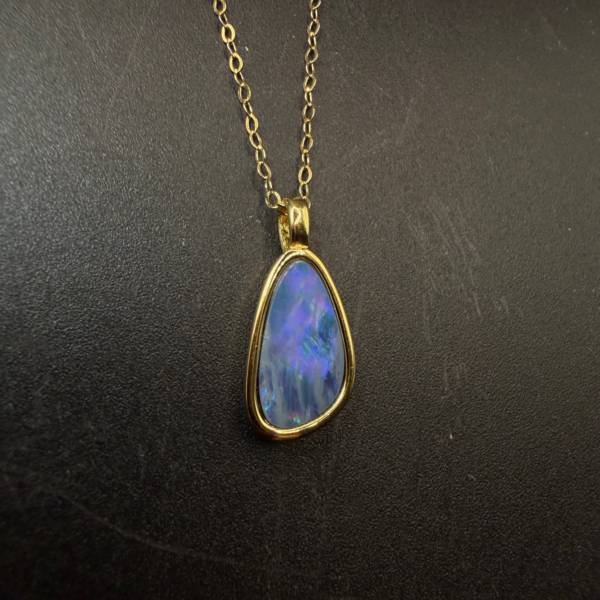 Australian Boulder Opal S925 Necklace