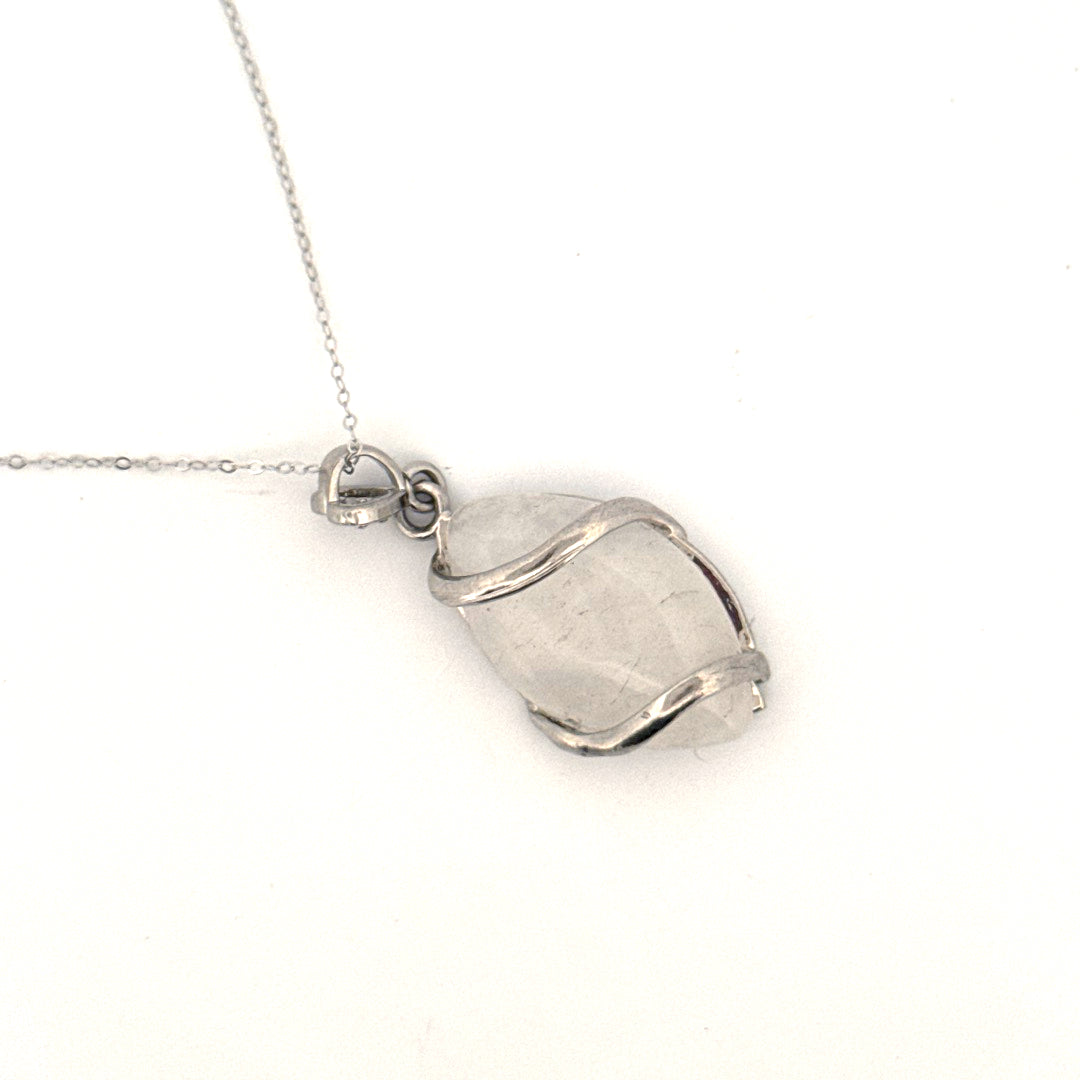 Clear Quartz Necklace on S925 Chain