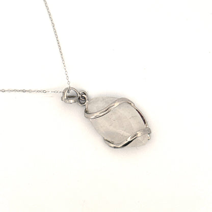 Clear Quartz Necklace on S925 Chain