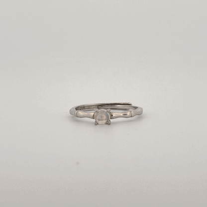 Moonstone S925 Adjustable Ring