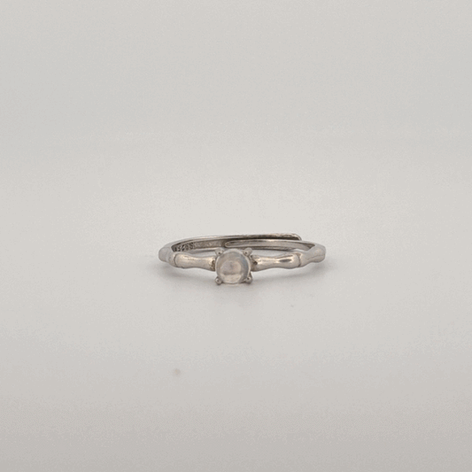 Moonstone S925 Adjustable Ring