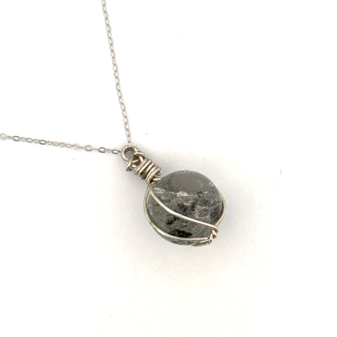 Garden Quartz Handmade Necklace on S925 Chain