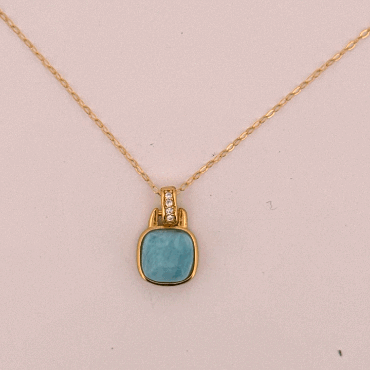 Larimar S925 Necklace