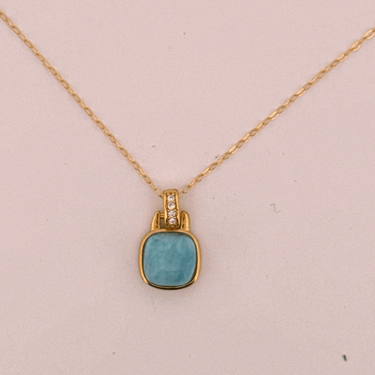 Larimar S925 Necklace