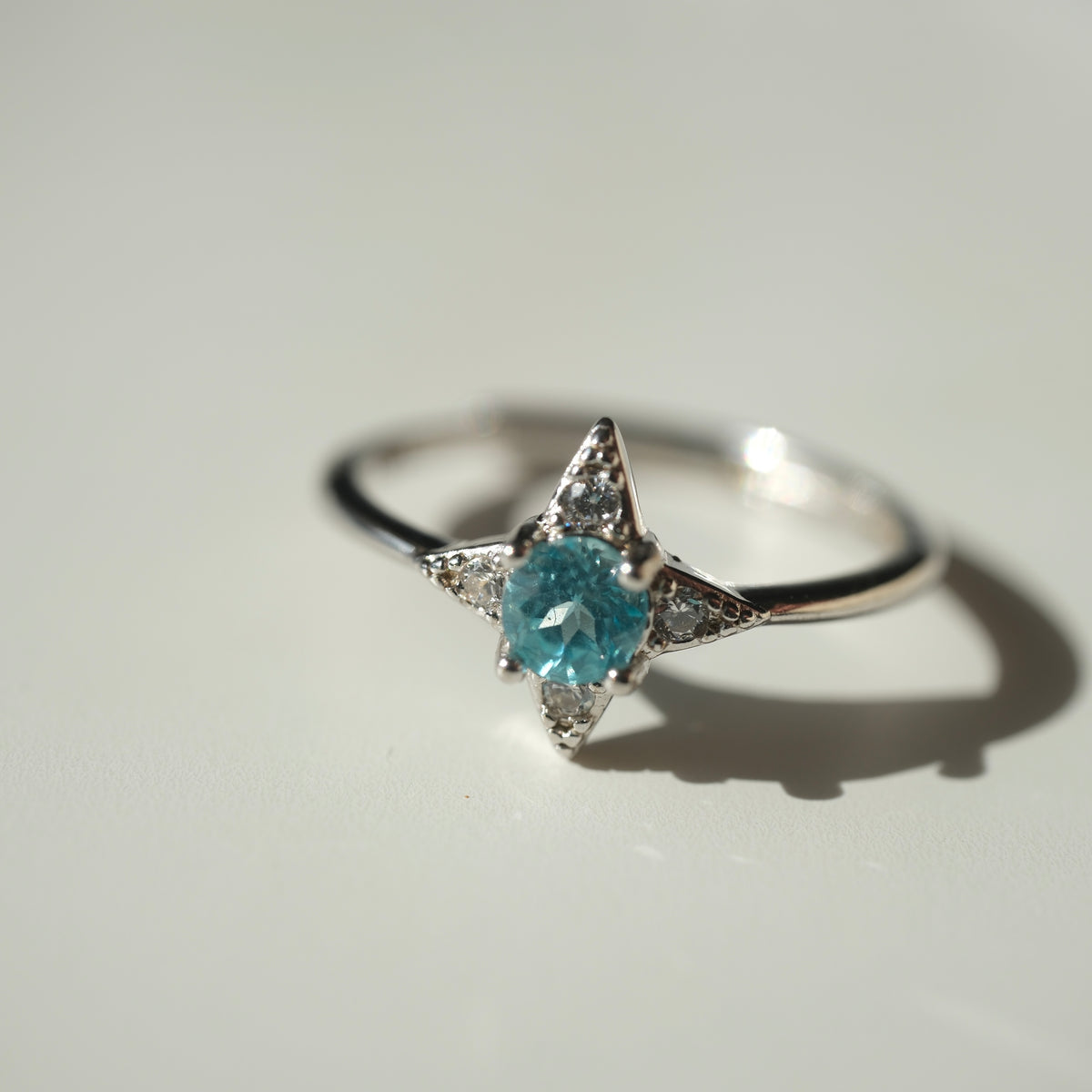 Apatite S925 High Grade Adjustable Ring • Confidence • Expression • Peace