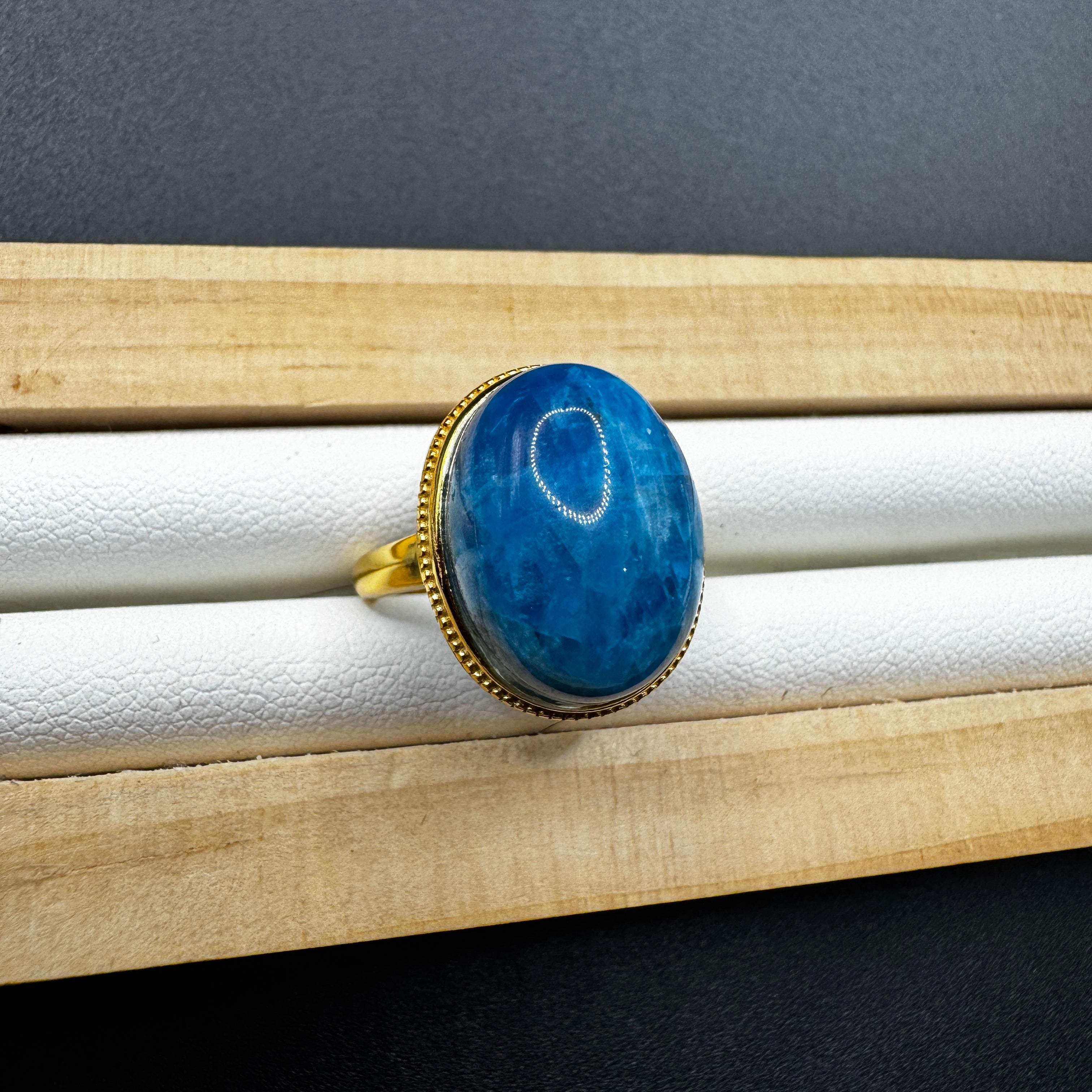 Apatite S925 Adjustable Ring