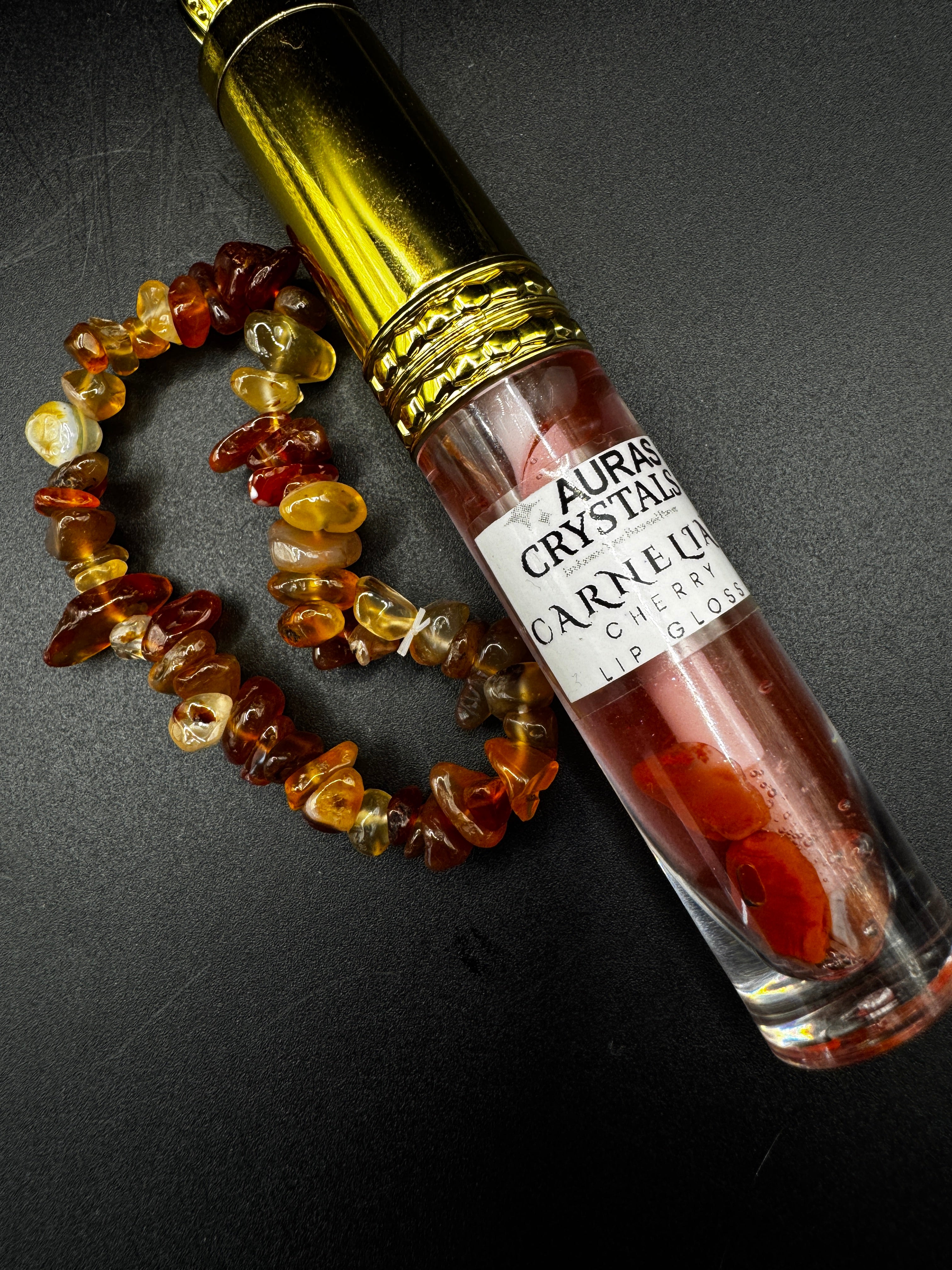 Carnelian Lip and Bracelet Bundle