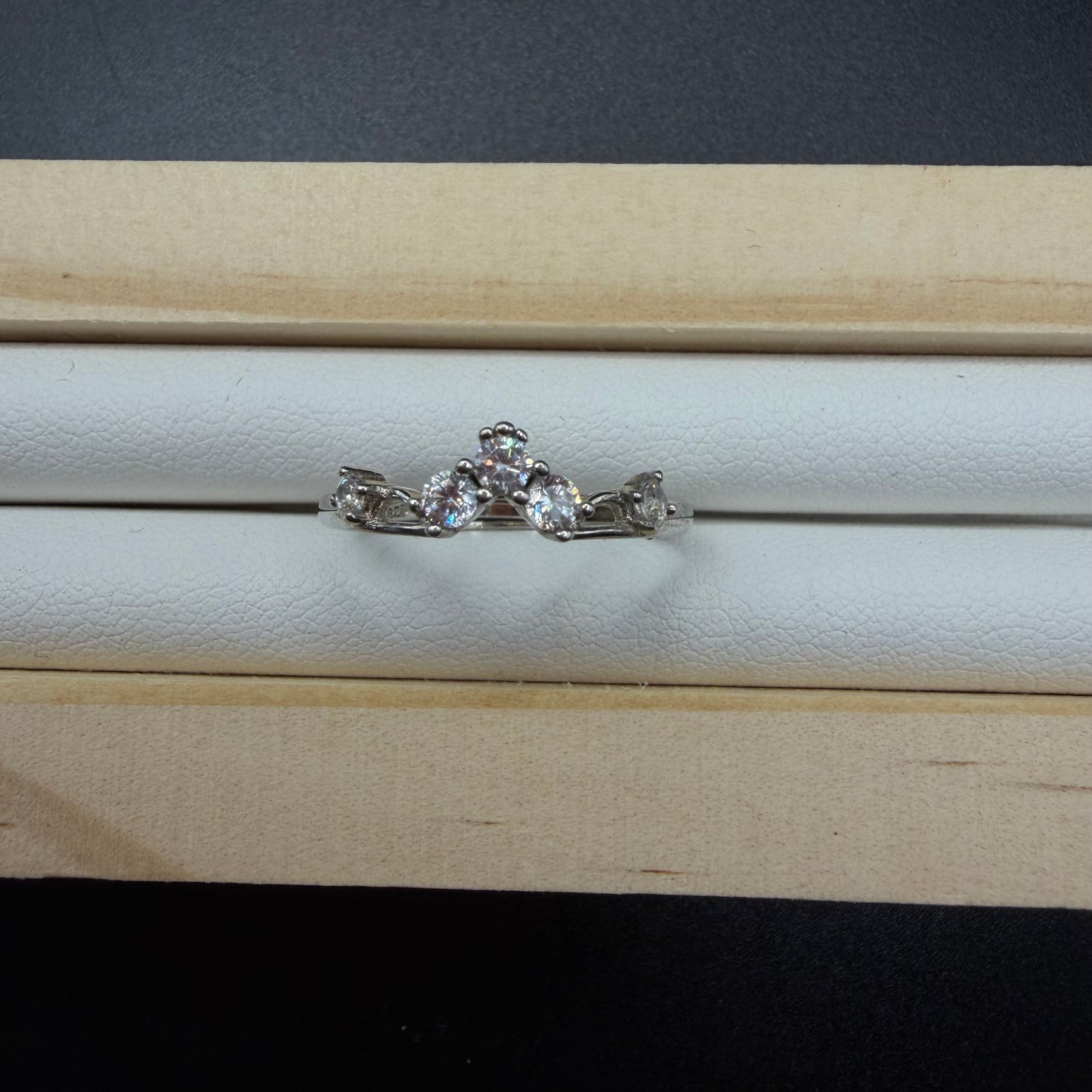 Moissanite Band S925 Ring