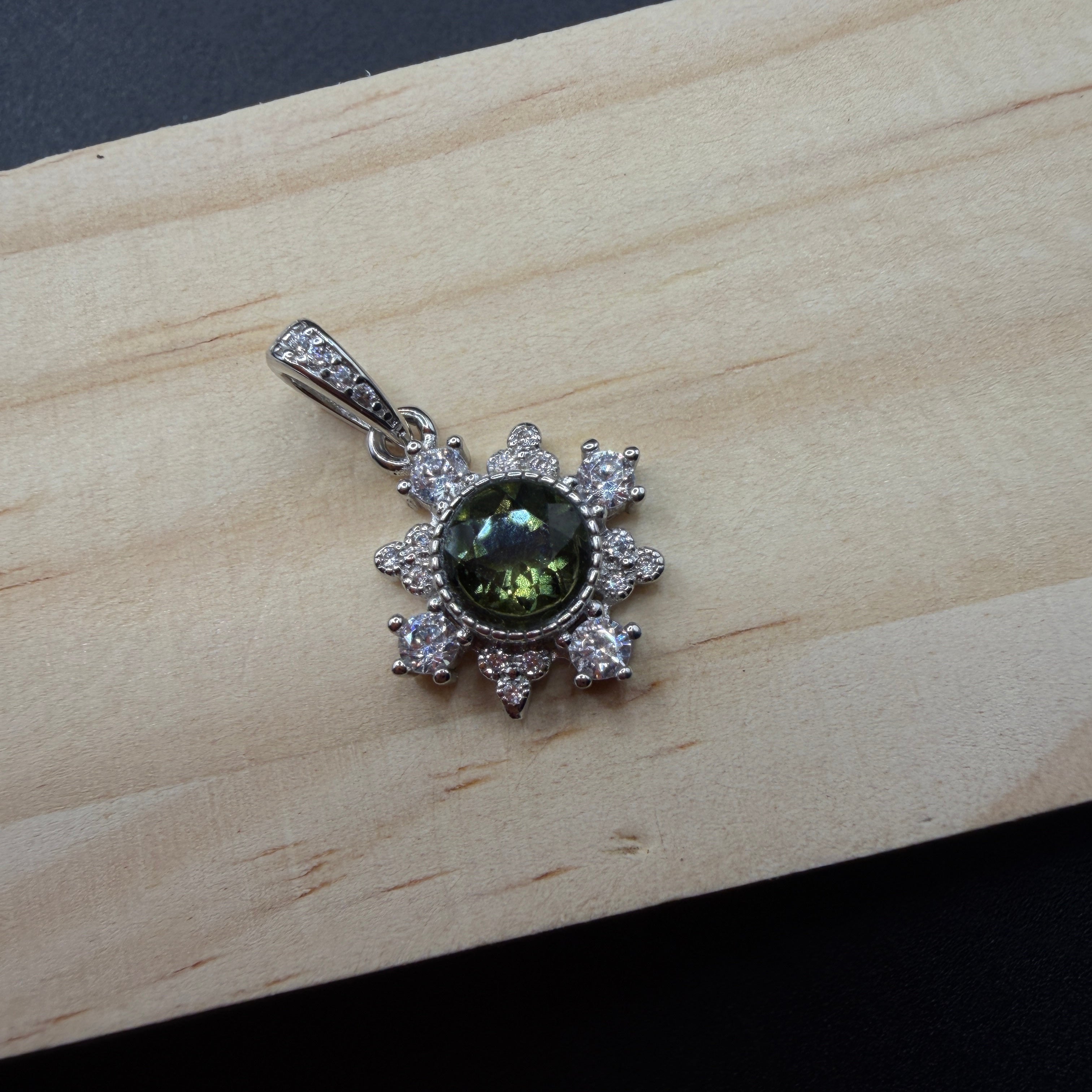 Moldavite S925 Certified Necklace
