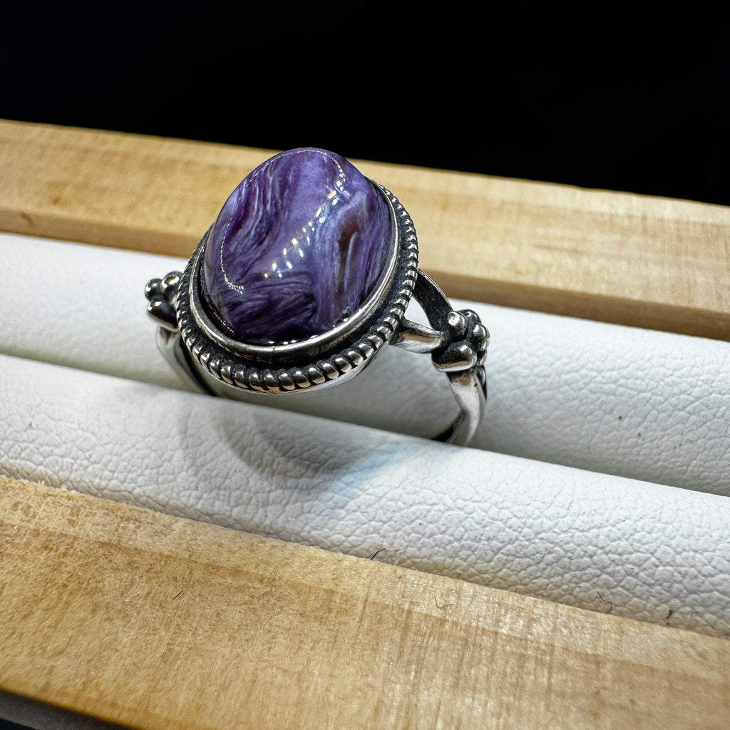 Chaorite S925 Adjustable Ring