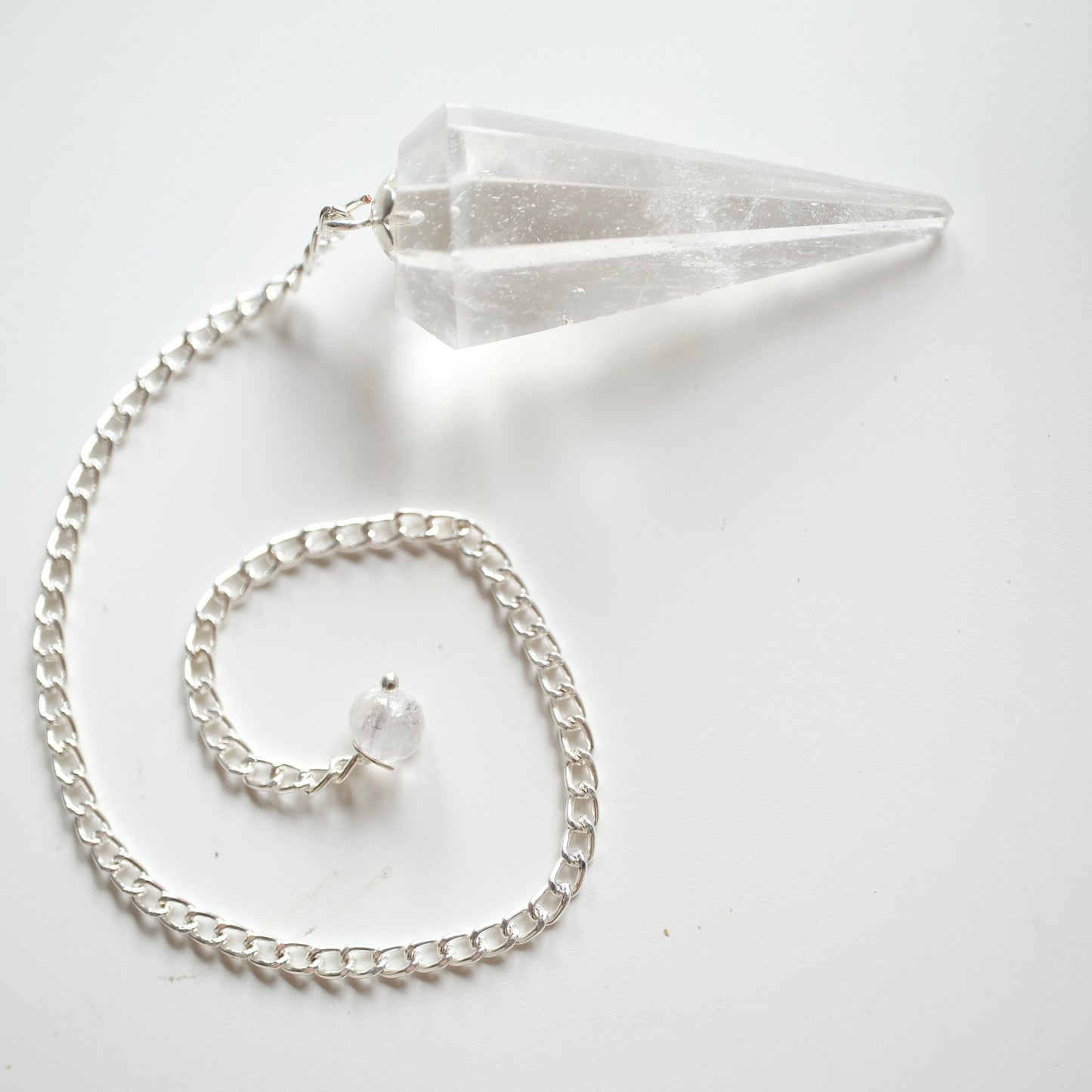 Clear Quartz Pendulum