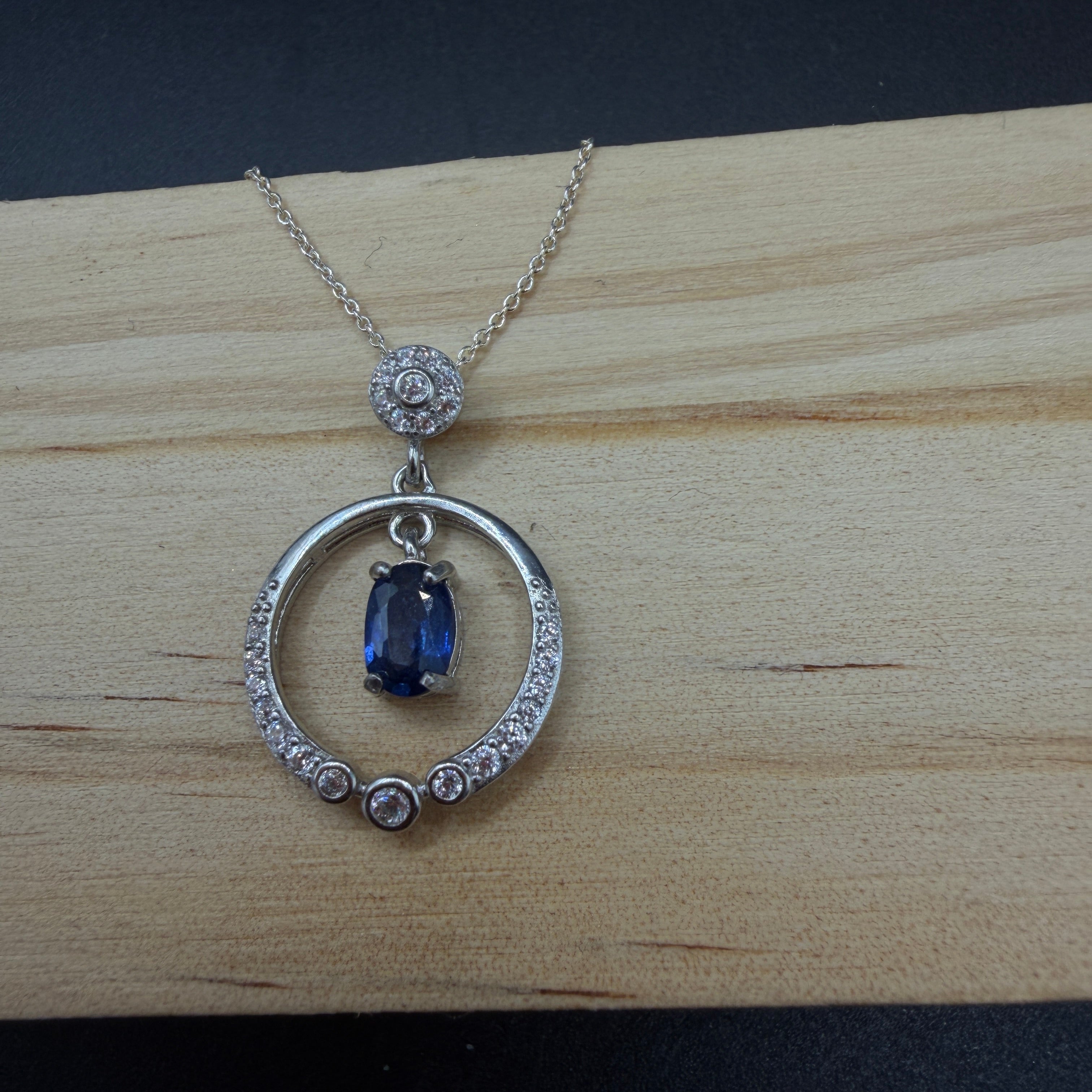 Sapphire S925 Necklace
