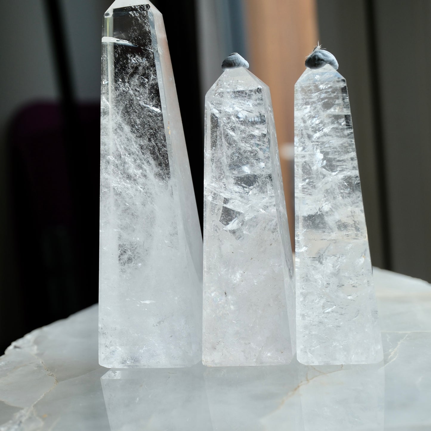Clear Quartz Towers - Brazil