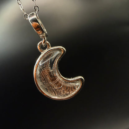 Moon Muonionalusta Tektite S925 Necklace