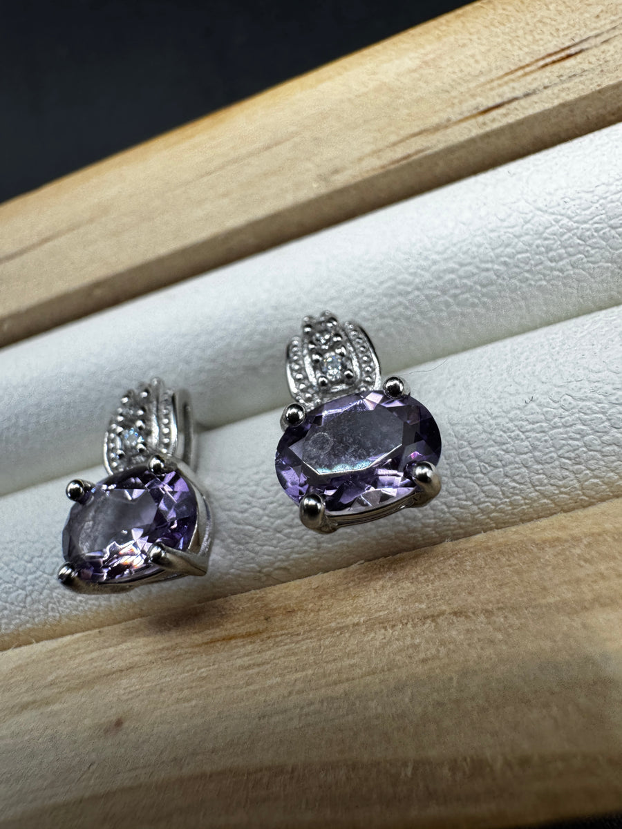 Amethyst Earrings