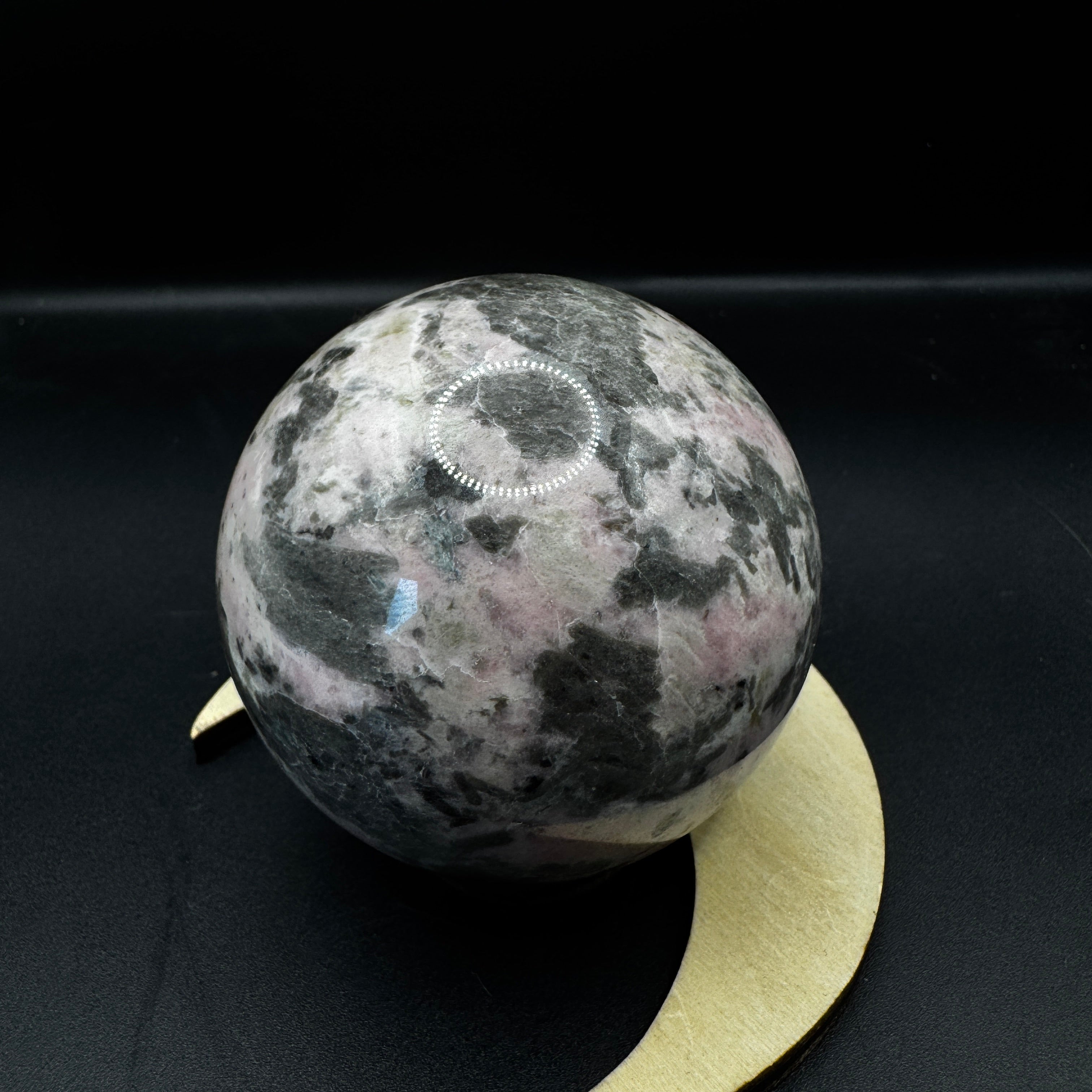 Rhodonite and Epidote Sphere