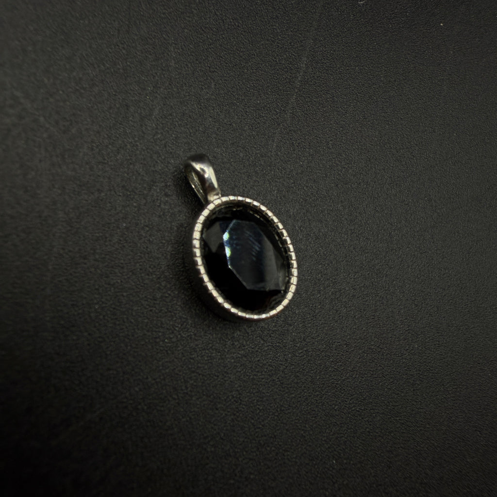 Black Spinel S925 Necklace