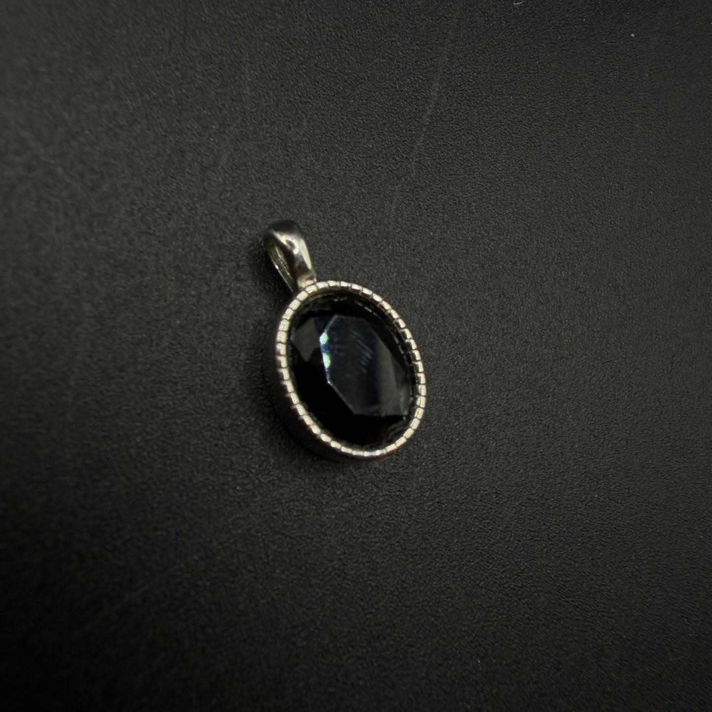 Black Spinel S925 Necklace