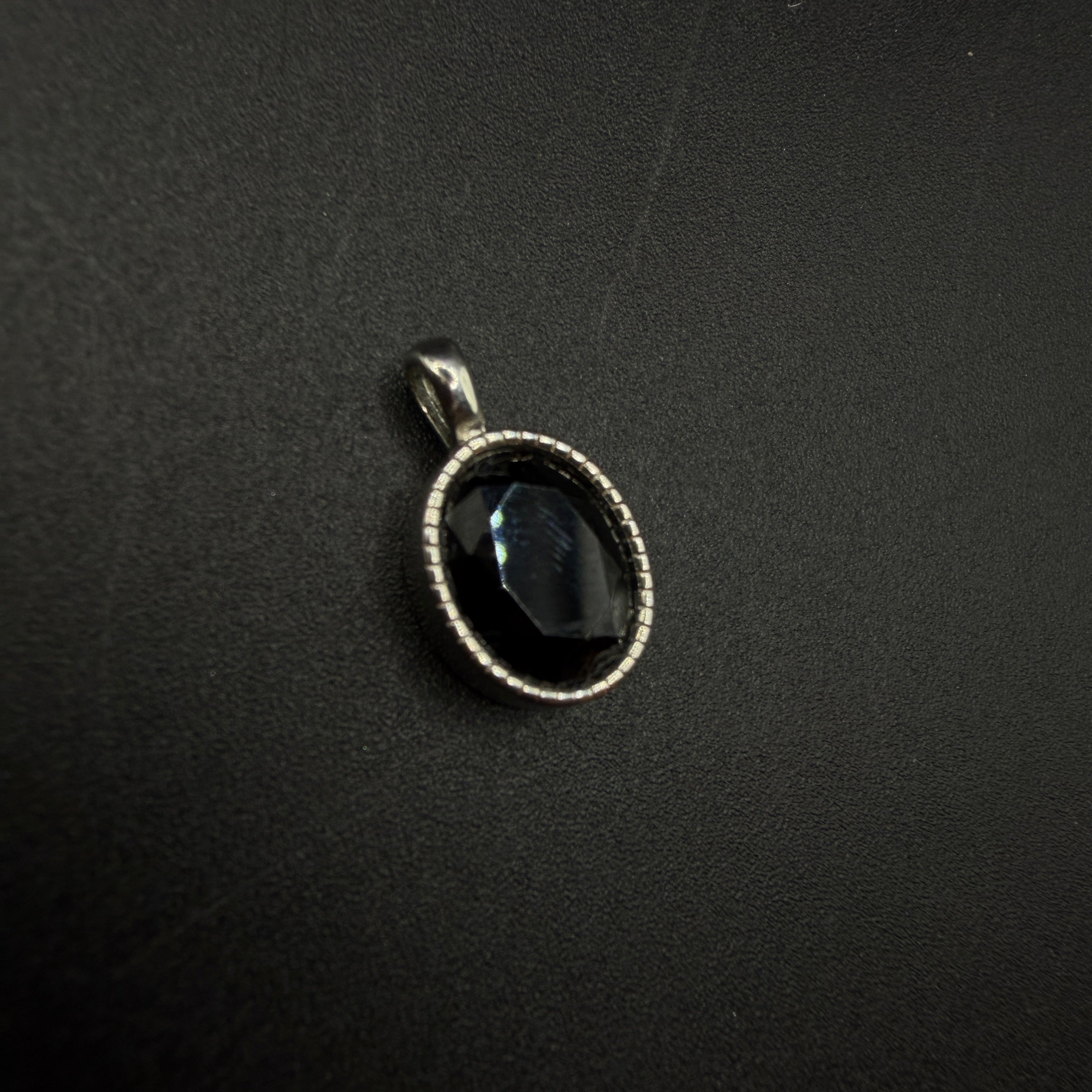 Black Spinel S925 Necklace