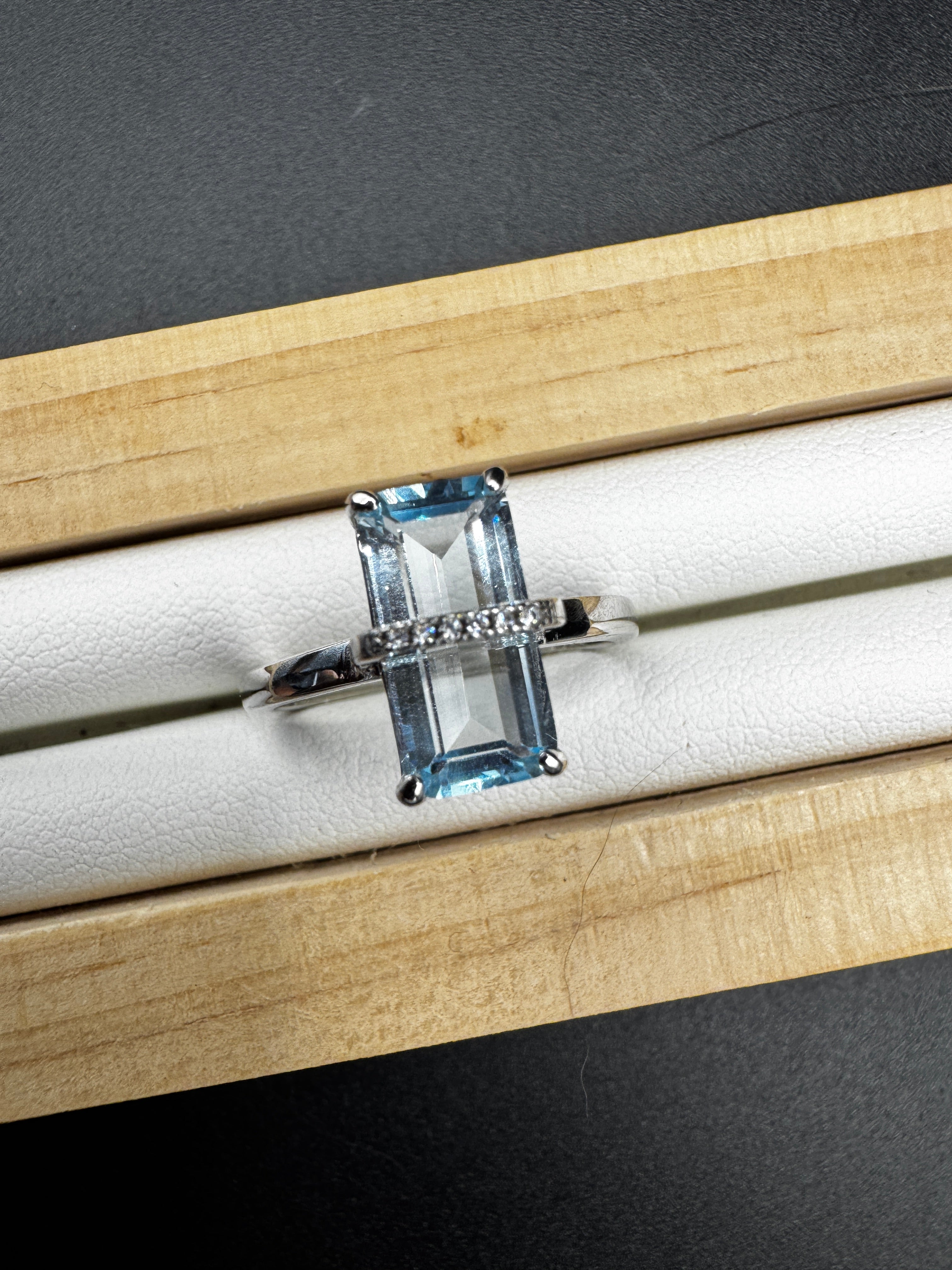 Blue Topaz Ring