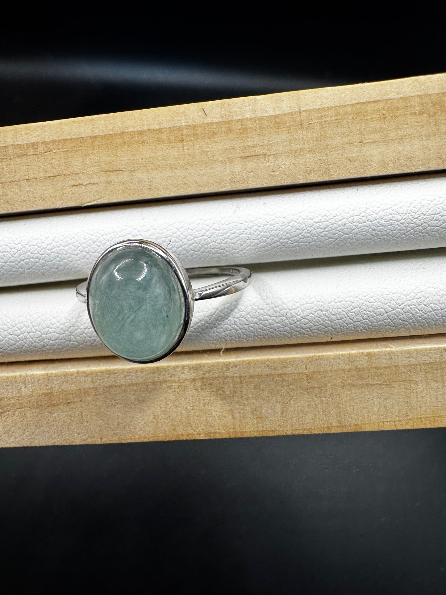 Greens Kyanite S925 Adjustable Ring