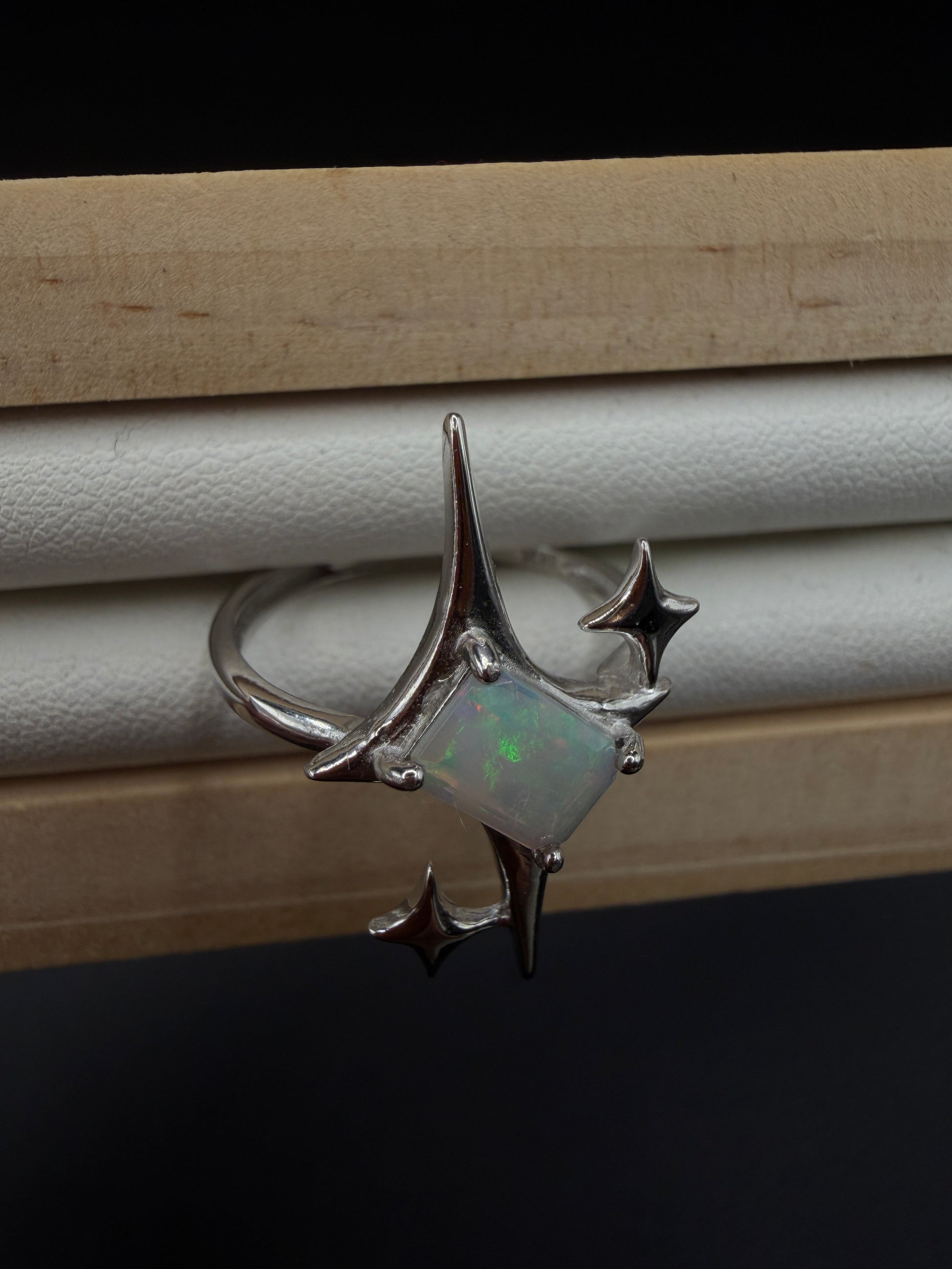 Opal Signature Star Ring