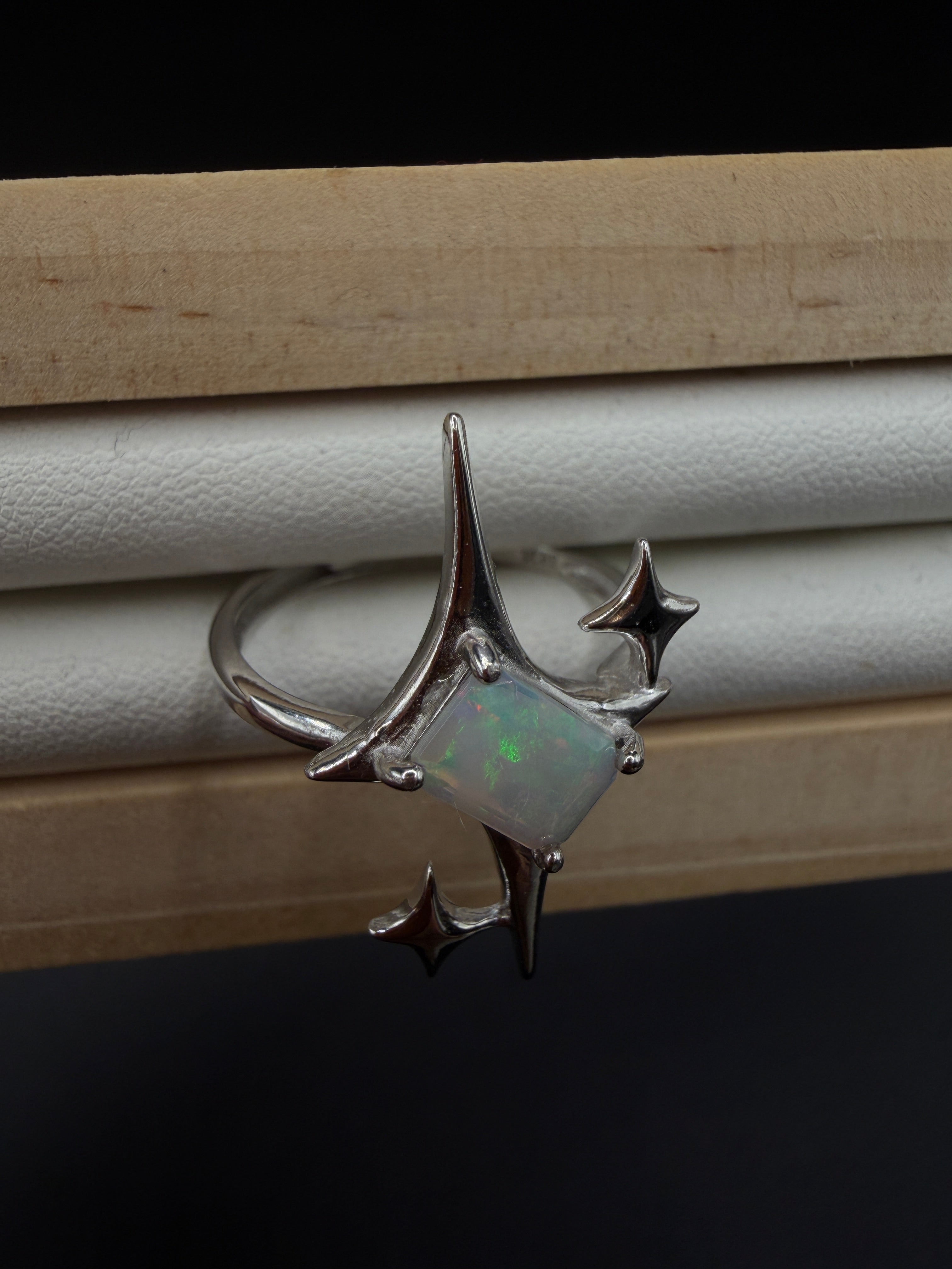 Opal Signature Star Ring