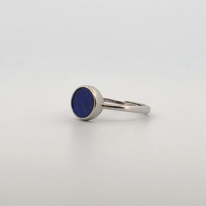 Lapis Lazuli S925 Adjustable Ring