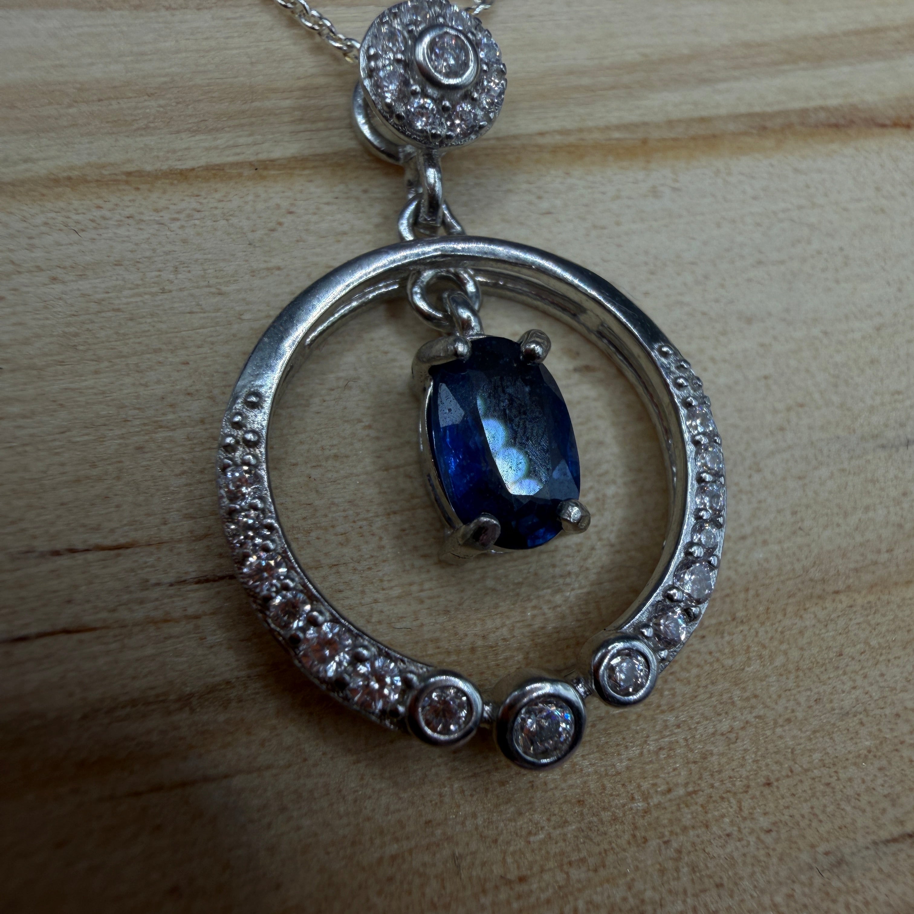 Sapphire S925 Necklace