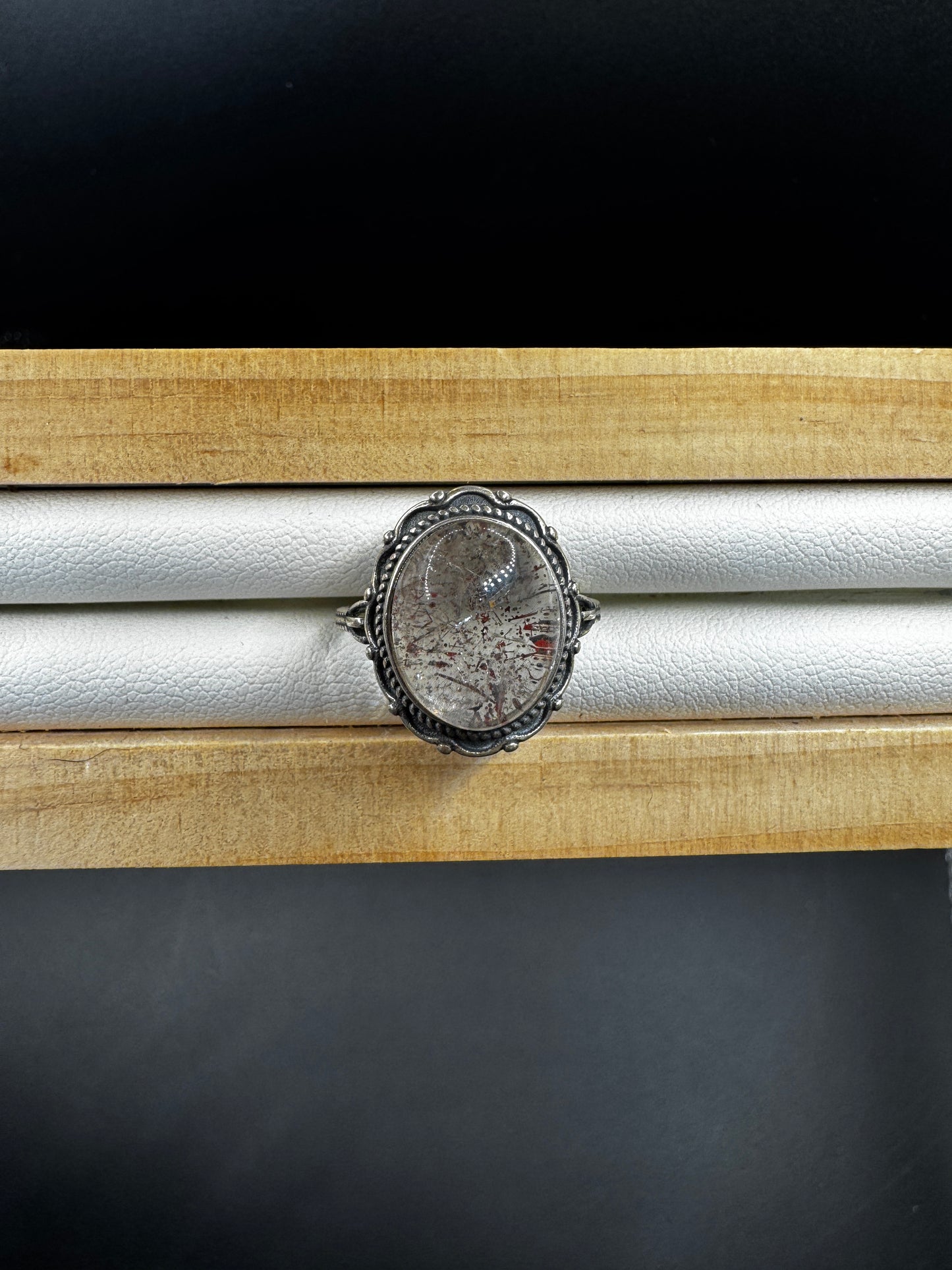 Super Seven S925 Adjustable Ring