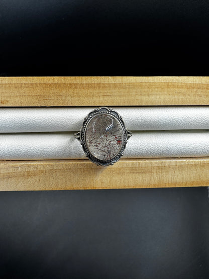 Super Seven S925 Adjustable Ring