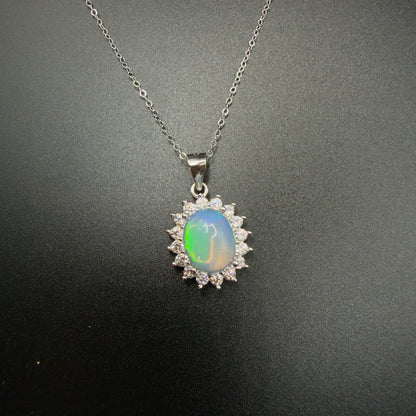 Opal S925 Necklace