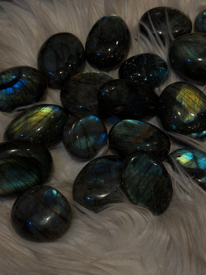 Labradorite Palm Stones