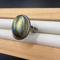 Labradorite S925 Adjustable Ring
