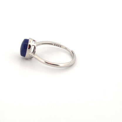 Lapis Lazuli S925 Adjustable Ring