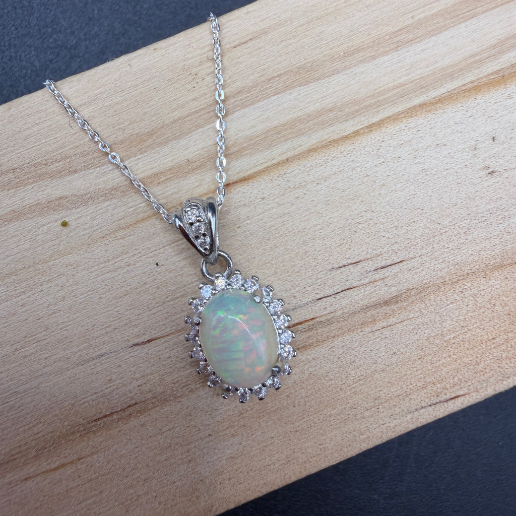 Opal S925 Necklace
