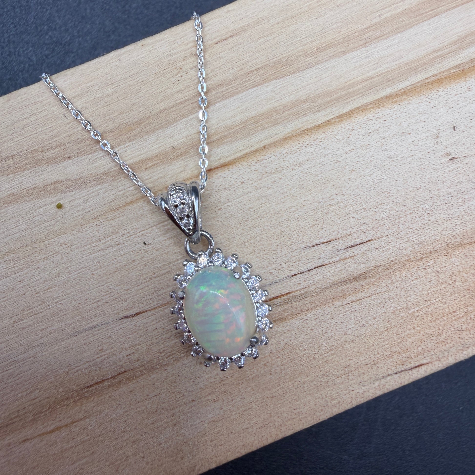 Opal S925 Necklace
