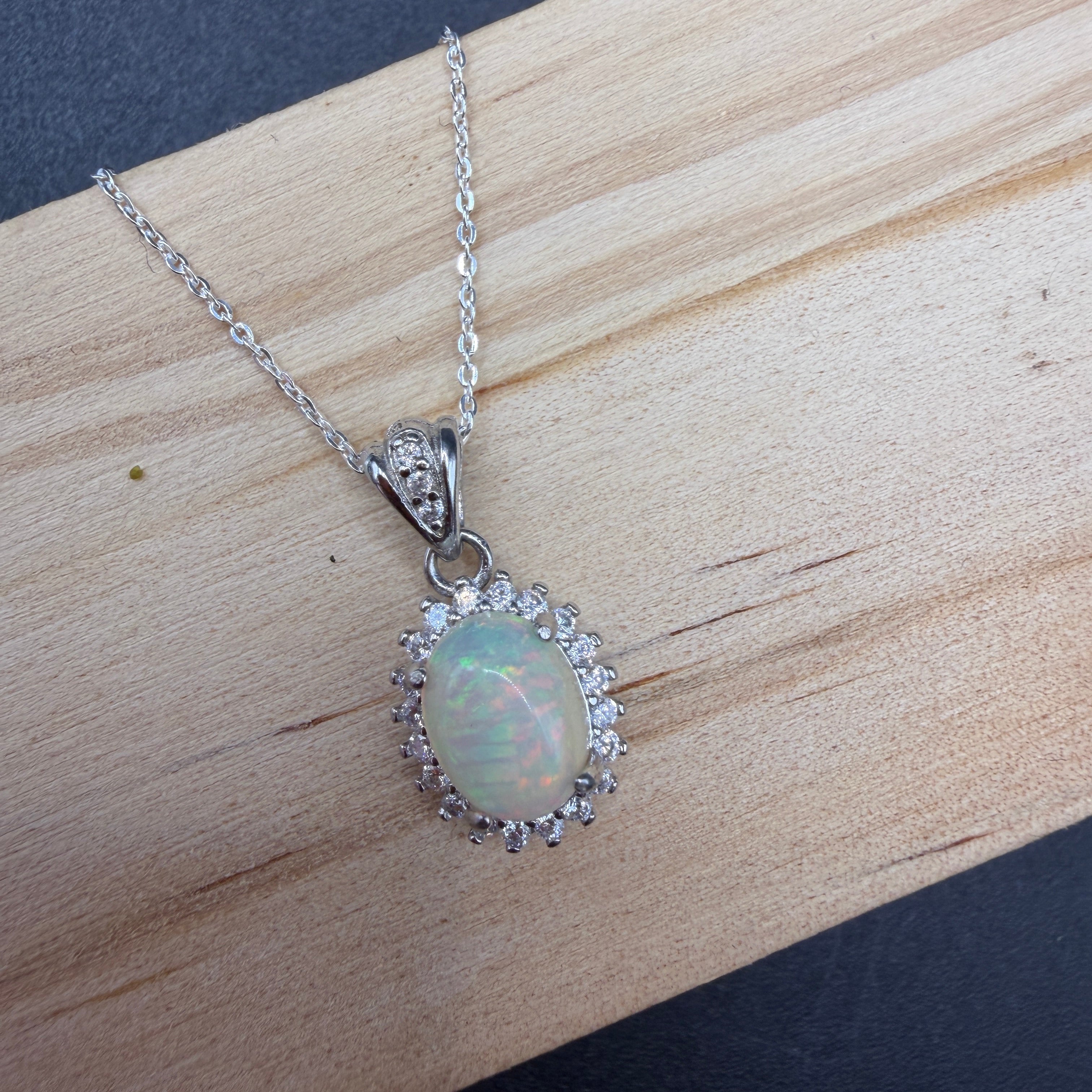 Opal S925 Necklace