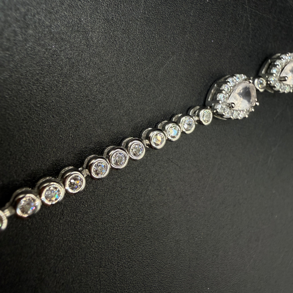 Rose Quartz S925 Certified Bracelet