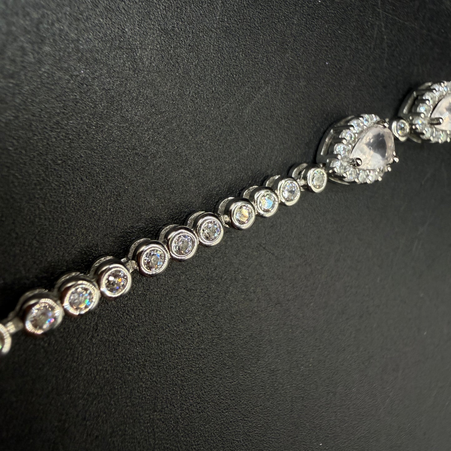 Rose Quartz S925 Certified Bracelet