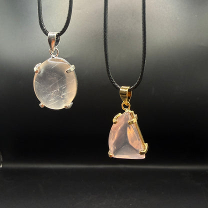 Brazillian Rose Quartz Necklace