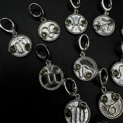 Certified Star Sign Moldavite S925 Necklace