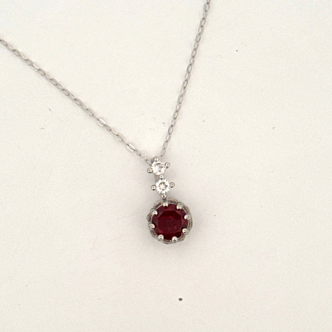 Garnet S925 Necklace