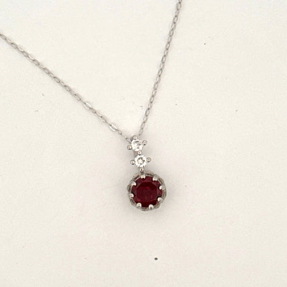 Garnet S925 Necklace