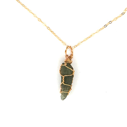 Moldavite Handmade Necklace
