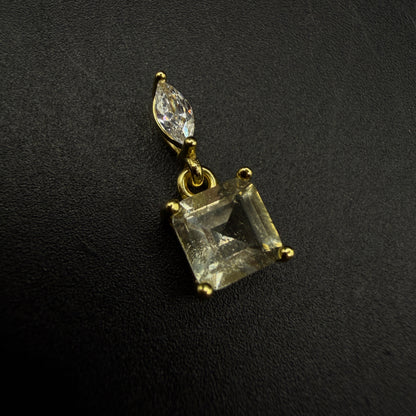 Libyan Desert Glass S925 Certified Necklace